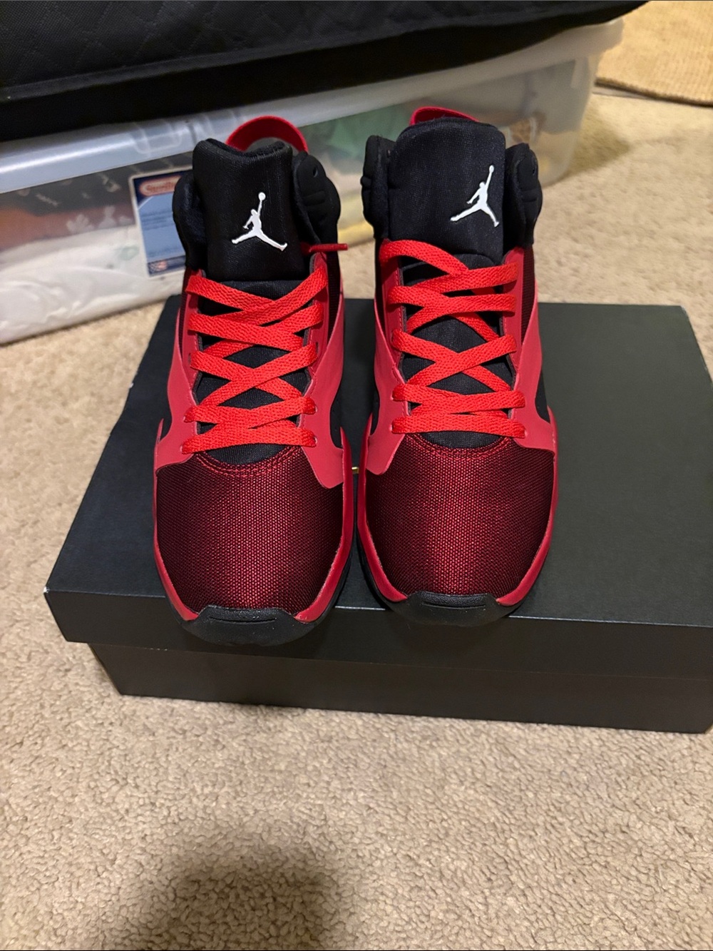 Air Jordan Lift Off "Bred 6y, 7.5 w or 6m